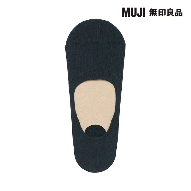 【MUJI 無印良品】男棉混輕薄腳跟防滑隱形(共3色)
