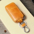 【Jpqueen】真皮小巧可掛腰帶鑰匙包零錢包(2色可選)