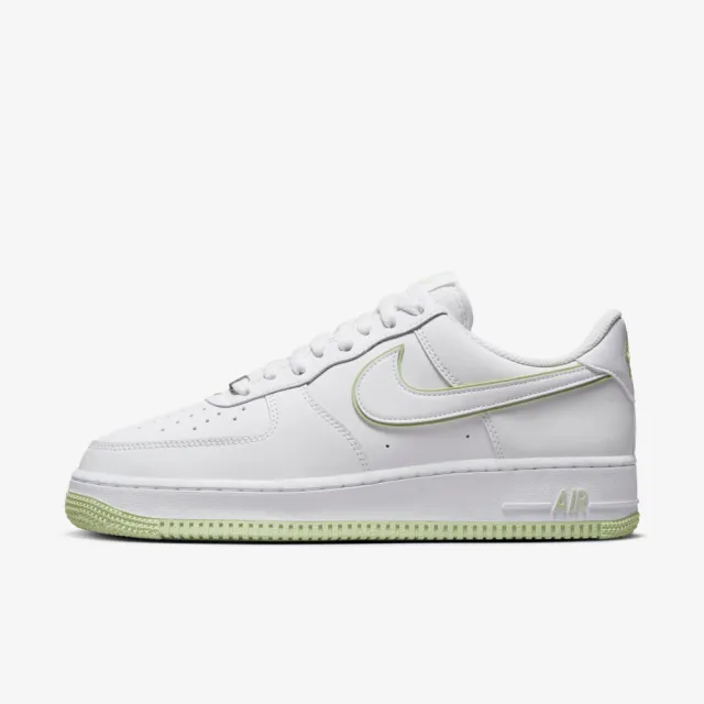 NIKE 耐吉】Air Force 1 07 男休閒鞋運動經典低筒AF1 白哈密瓜綠