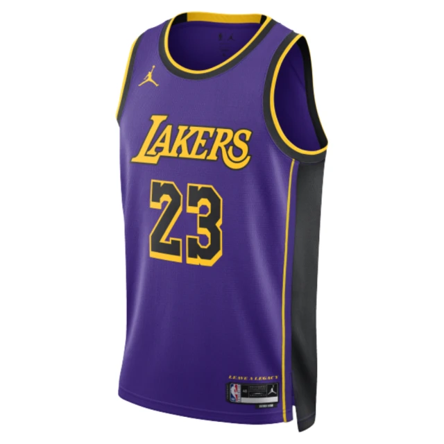 NIKE 耐吉 背心 男款 運動背心 慢跑 湖人隊 LAL MNK DF SWGMN JSY STM 22 NBA 紫 DO9530-508