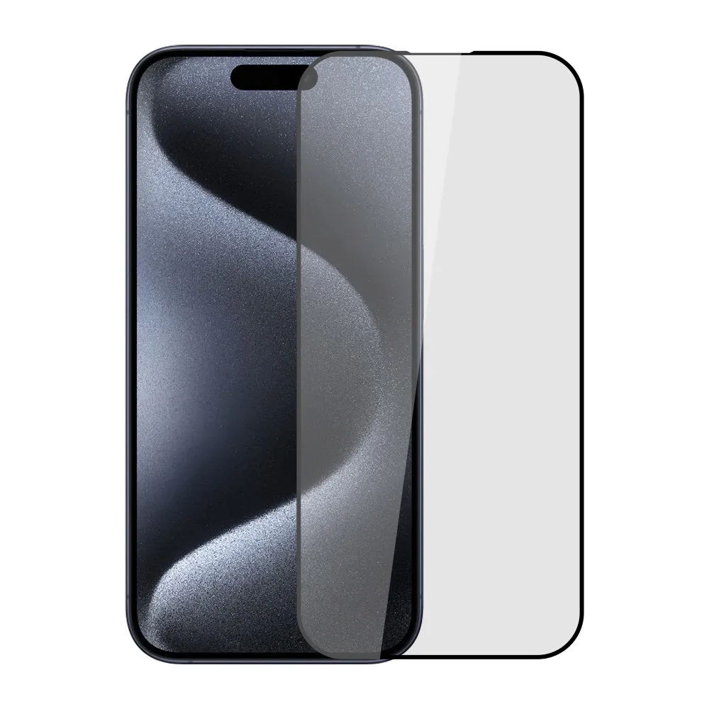 【Ayss】Apple iPhone 15 Pro 6.1吋 2023 超好貼滿版鋼化玻璃保護貼(滿板貼合 抗油汙抗指紋)
