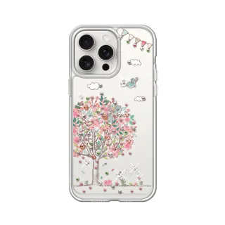 【apbs】iPhone 17/16/15/14/13/12系列 防震雙料水晶彩鑽手機殼(相愛)