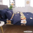 【LUST】貓咪小爪 柔纖維-單人3.5X6.2-/床包/枕套組《不含被套》、台灣製
