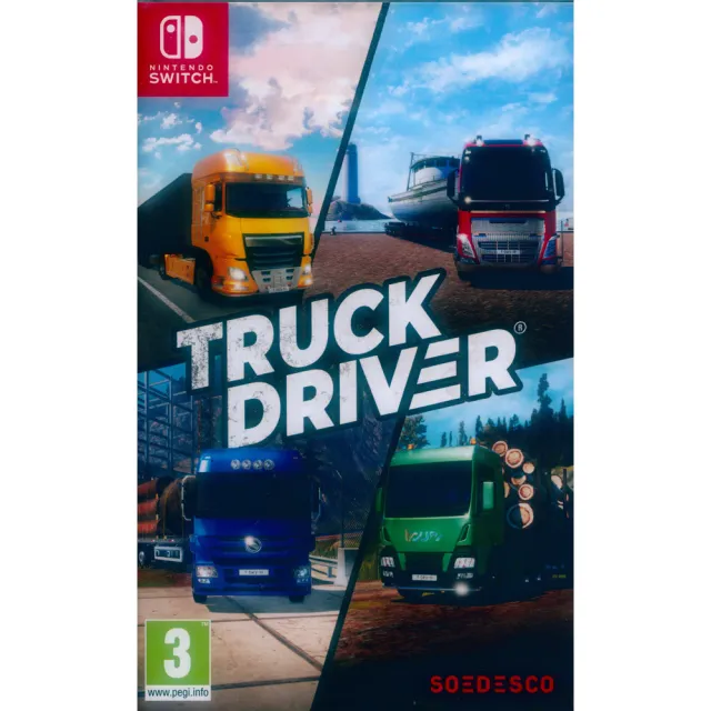 【Nintendo 任天堂】NS SWITCH 卡車司機 模擬卡車 Truck Driver(中英日文歐版)