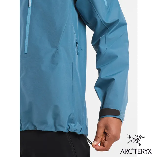 【Arcteryx 始祖鳥官方直營】男 Alpha SV 防水外套(寧靜綠)