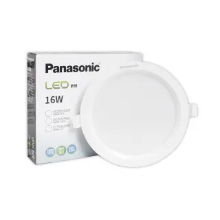 【Panasonic 國際牌】4入組 LED崁燈 16W 白光 黃光 自然光 全電壓 15公分 15cm 嵌燈