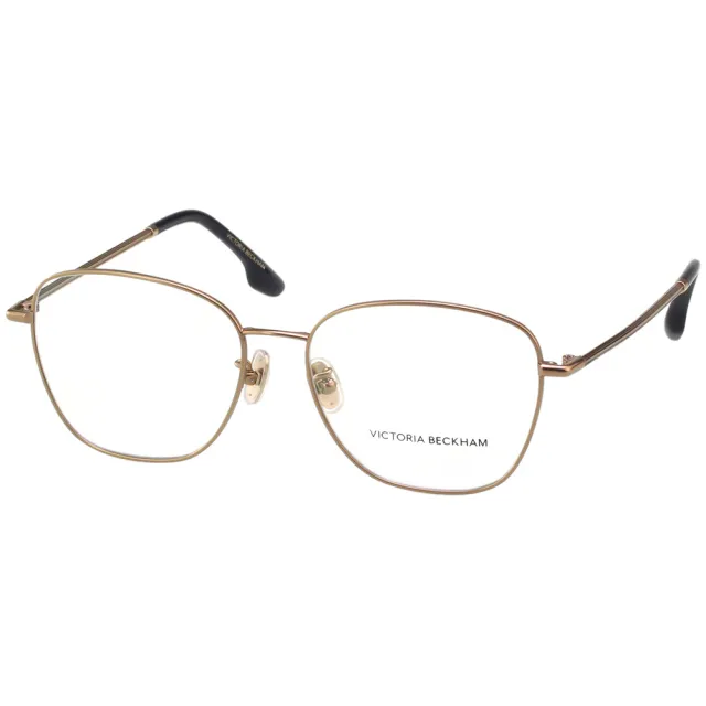 【Victoria Beckham 維多利亞貝克漢】光學眼鏡 VB2502A(古銅金色)