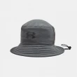 【UNDER ARMOUR】帽子 漁夫帽 運動帽 遮陽帽  灰 1361527012(3172)