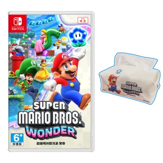 【Nintendo 任天堂】NS 超級瑪利歐兄弟 驚奇 中文版(台灣公司貨 - 附贈專屬特典)