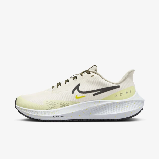 NIKE 耐吉 W Air Zoom Pegasus 39 Shield 女 慢跑鞋 防潑水 米白(DO7626-100)