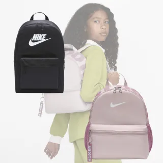 【NIKE 耐吉】Heritage Backpack 後背包 黑 基本款 雙肩包 書包 後背包 筆電包(DC4244-010 ∞)