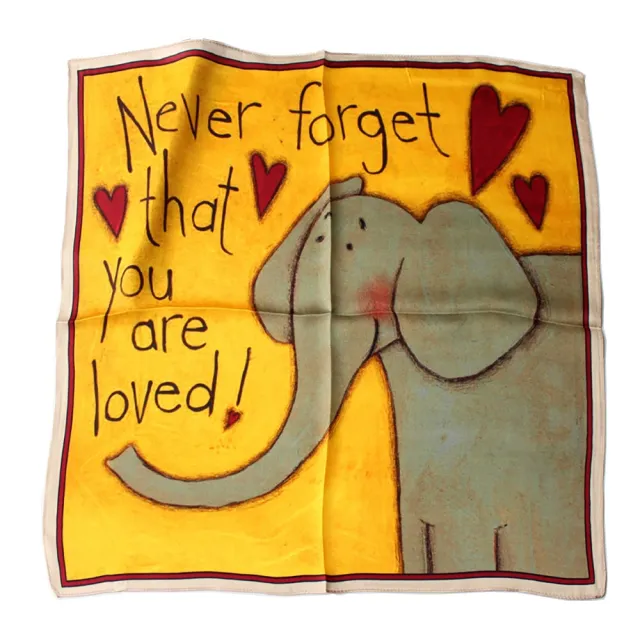 【Jun Jun】蠶絲小方巾 絲巾 領巾 53x53cm(動物系列)