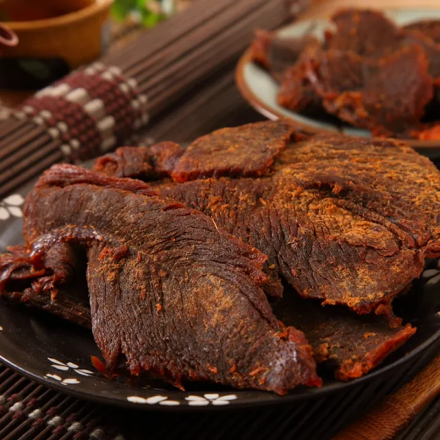【金門良金牧場】高粱牛肉乾/牛肉角/豬肉乾x6包(90g/包;口味任選)