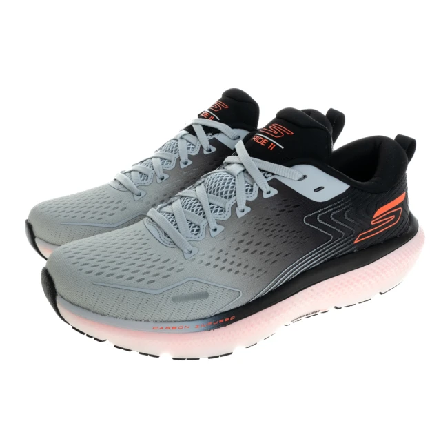 SKECHERS 男鞋 競速跑鞋系列 GO RUN RIDE 11(246079GYBK)