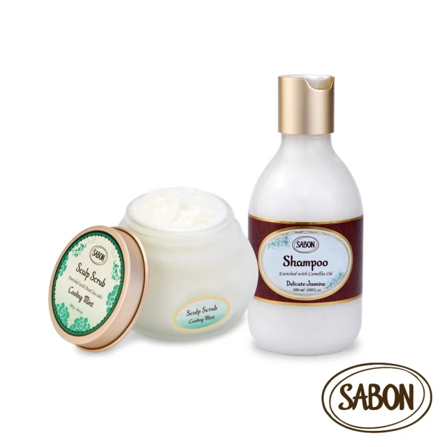 SABON 茉莉花語死海鹽頭皮磨砂膏300g(散發淡雅茉莉花