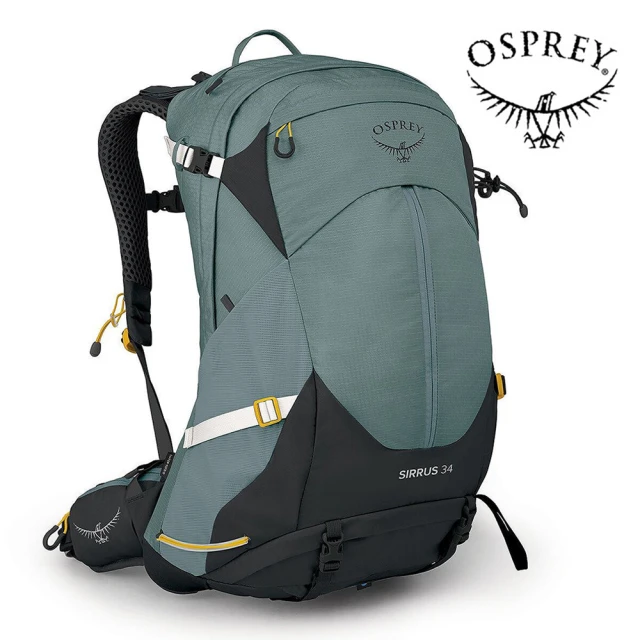 Osprey Sirrus 34 透氣網架健行登山背包 34L 女款 石蓮綠(登山背包 健行背包 運動背包)