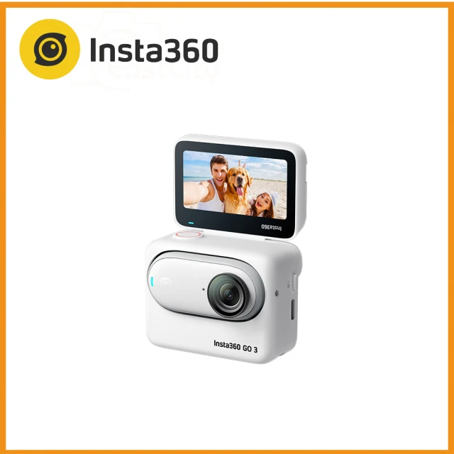 Insta360 GO 3 128G 大螢幕拇指防抖相機 黑