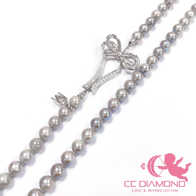 CC DiamondCC Diamond 日本AKOYA真多麻 毛衣鍊(6-6.5mm)