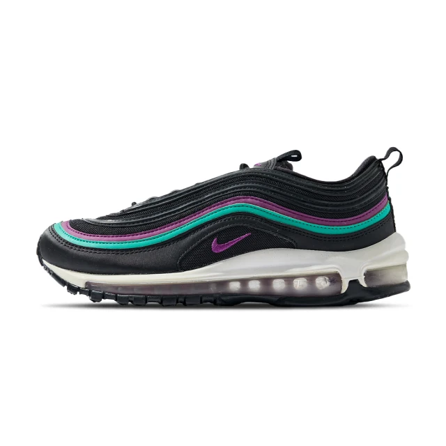 NIKE 耐吉 Air Max 97 女鞋 黑色 增高 經典 休閒 運動 氣墊 避震 休閒鞋 921733-008