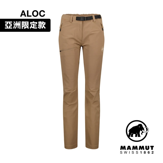 Mammut 長毛象 Yadkin 2.0 SO Pants AF W 日系彈性防潑水登山長褲 深沙褐 女款 #1021-01220