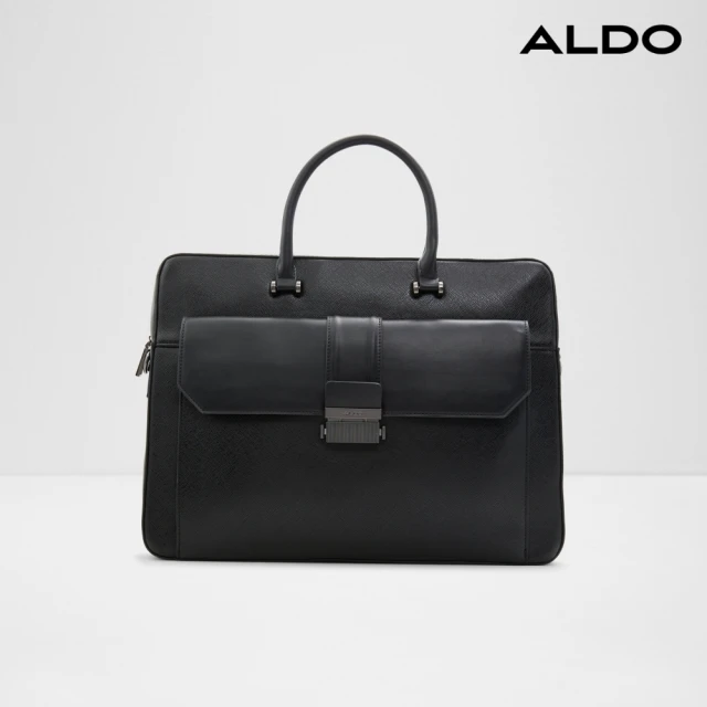 ALDOALDO VERMON-時尚紳士型商務公事包(黑色)