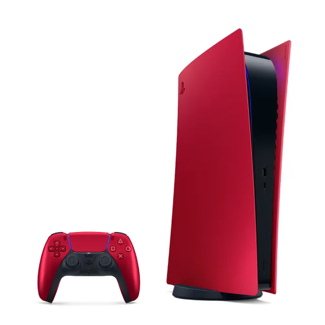 【SONY 索尼】數位版 PlayStation 5 主機護蓋(火山紅)