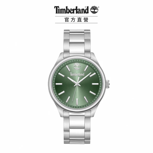 Timberland 女錶 NORTHBRIDGE系列 捍衛者腕錶 鋼帶-薄荷/白鋼38mm(TDWLG0030102)