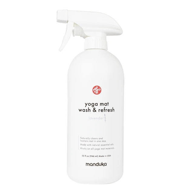 Manduka Mat Wash 瑜珈墊清潔噴劑 32oz 噴頭組(2種香味可選)