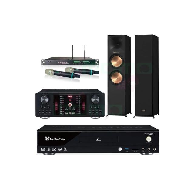 【金嗓】CPX-900 K2R+FNSD A-480N+ACT-8299PRO++R-800F(4TB點歌機+擴大機+無線麥克風+喇叭)