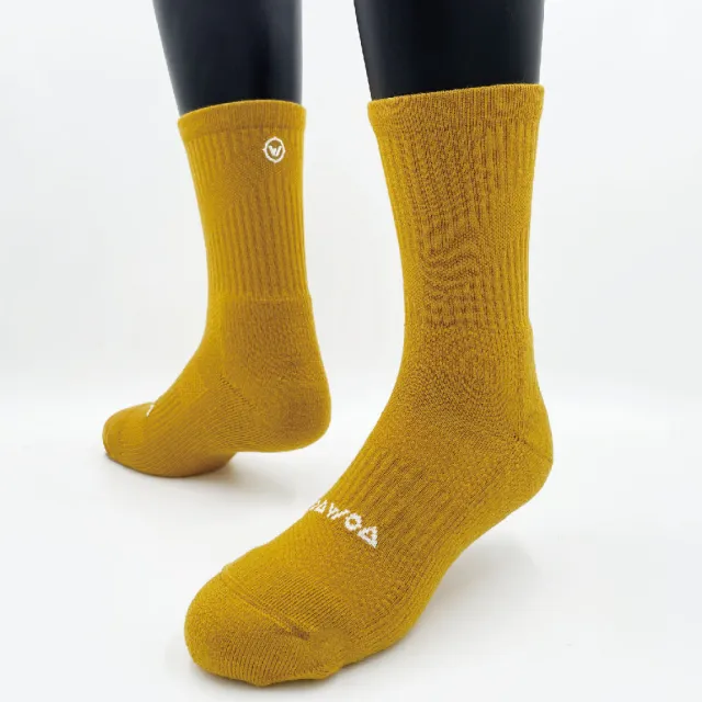 【WOAWOA】經典素色 極致速乾運動羊毛登山襪(羊毛襪 機能襪 美麗諾 除臭襪 長襪 運動襪 登山 12006099)