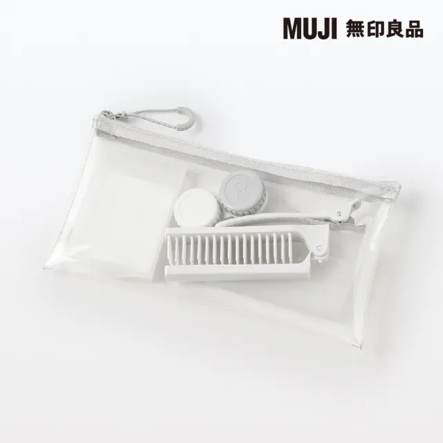 【MUJI 無印良品】TPU透明收納袋約10x19.5cm