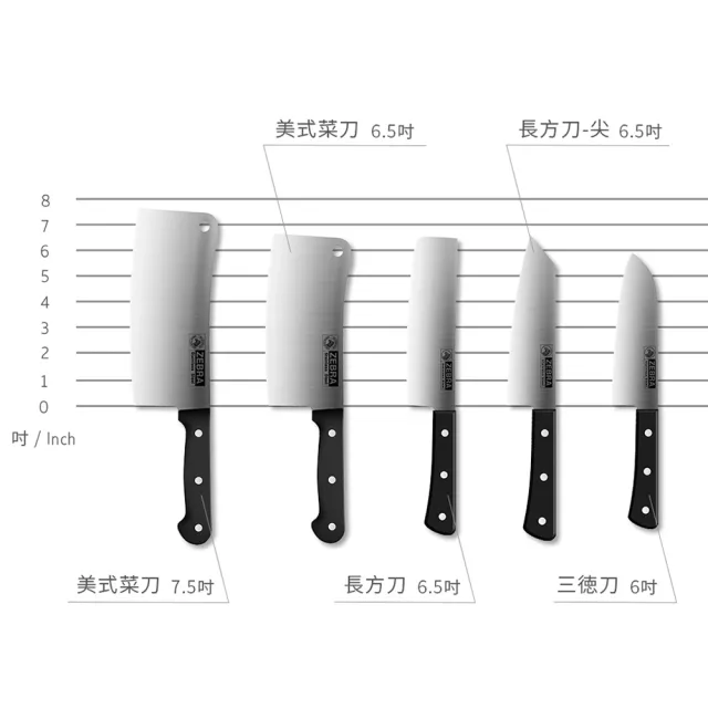 【ZEBRA 斑馬牌】料理刀 - 5吋 / 料理刀 / 菜刀 / 切刀(國際品牌 質感刀具)