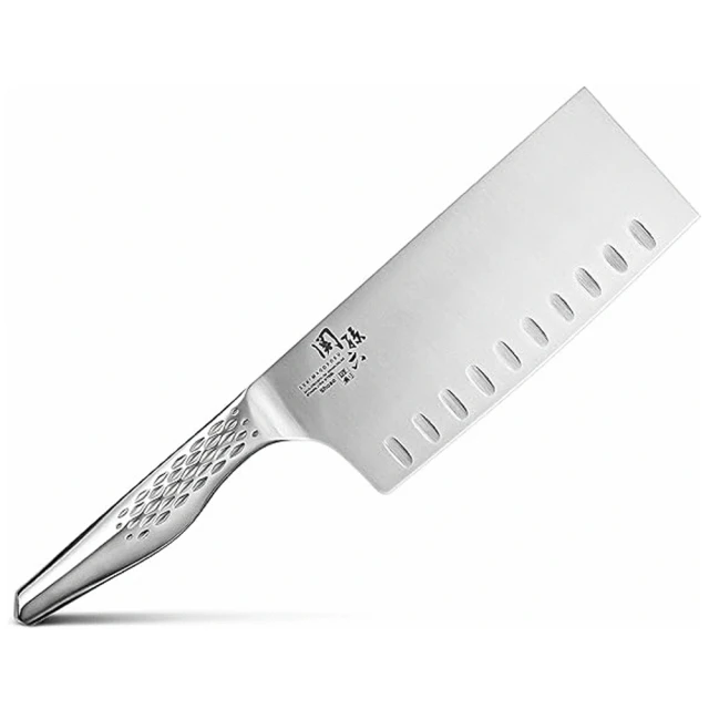 KAI 貝印KAI 貝印 日本製 關孫六 流線型握把一體成型不鏽鋼刀 中華菜刀 165mm(AB5165 中華)