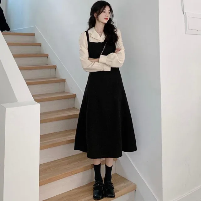 【Pure 衣櫃】法式赫本風連身裙洋裝(KDDQ-2103-208-693-367-1176多款選)