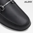 【ALDO】EVOKE-經典馬銜釦飾樂福鞋-男鞋(黑色)
