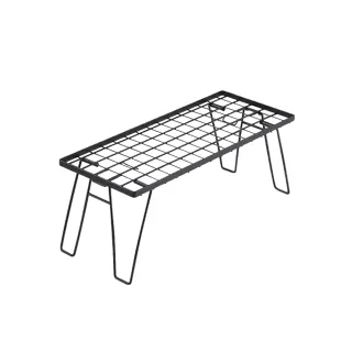 【Campingmoon 柯曼】折疊落地置物架(T-229 置物架 層架 campingmoon 露營 逐露天下)