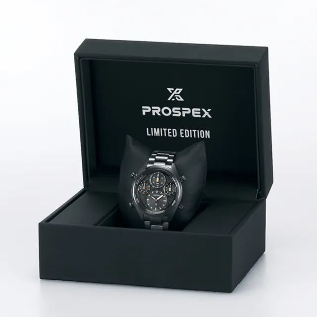 【SEIKO 精工】Prospex Speedtimer 世界田徑錦標賽太陽能紀念腕錶(SFJ007P1／8A50-00B0SD)
