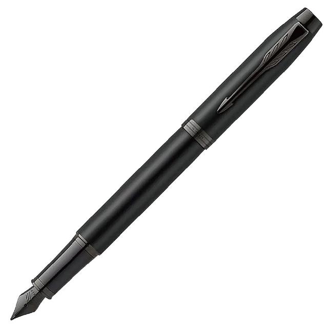 【PARKER】Parker 派克 新IM 特別款理性黑鋼筆  免費刻字(原廠正貨)
