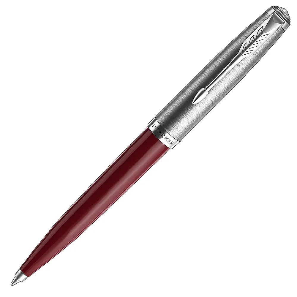 【PARKER】Parker 派克51復刻版 紅桿原子筆免費刻字(原廠正貨)