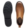 【Clarks】女鞋 Orinoco2 Lane現代時尚彈力鬆緊設計切爾西靴 短靴 女靴(CLF74782B)