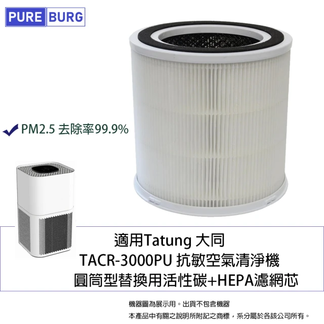 PUREBURG 適用Tatung 大同 TACR-3000