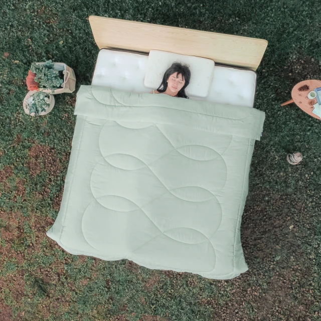 LoveFu 月眠枕基本款 + 森呼吸永衡被-秋栗棕x雙人6