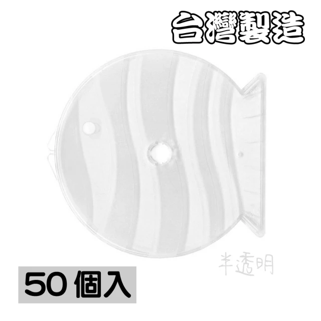 臺灣製造 單片款8CM光碟專用 摔不破PP霧透CD盒/DVD