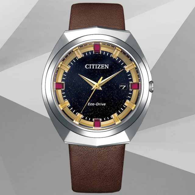 CITIZEN 星辰 光動能簡約手錶 40mm(BM7462