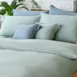【伊德生活】埃及天絲棉 床包枕套組 雙人 莫蘭迪色系(素色、天絲、埃及棉、床包、枕套)
