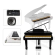 【HANLIN】P-GP80S(深度80cm 迷你三角平台琴演奏琴 電鋼琴 外琴槌結構 類鋼琴 小型 數位鋼琴 鋼琴烤漆)