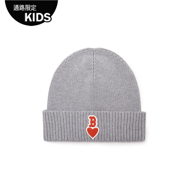 MLB 童裝 毛帽 童帽 Heart系列 波士頓紅襪隊(7ABNH0136-43MGS)