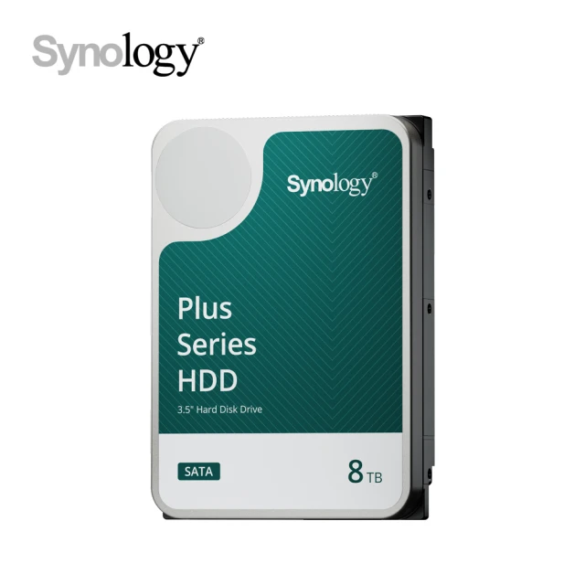 Synology 群暉科技Synology 群暉科技 2入組 ★ HAT3300 PLUS系列 8TB 3.5吋 5400轉 256MB NAS 內接硬碟