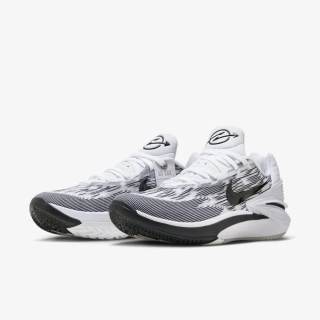 NIKE 耐吉】Air Zoom G.T. Cut 2 TB EP 男籃球鞋運動緩震白黑(FJ8914