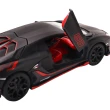 【KIDMATE】1:32合金車 Lamborghini Aventador SVJ黑(正版授權 迴力車模型玩具車 藍寶堅尼)